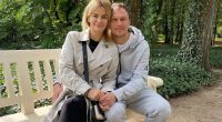 Андрій Пятов з дружиною